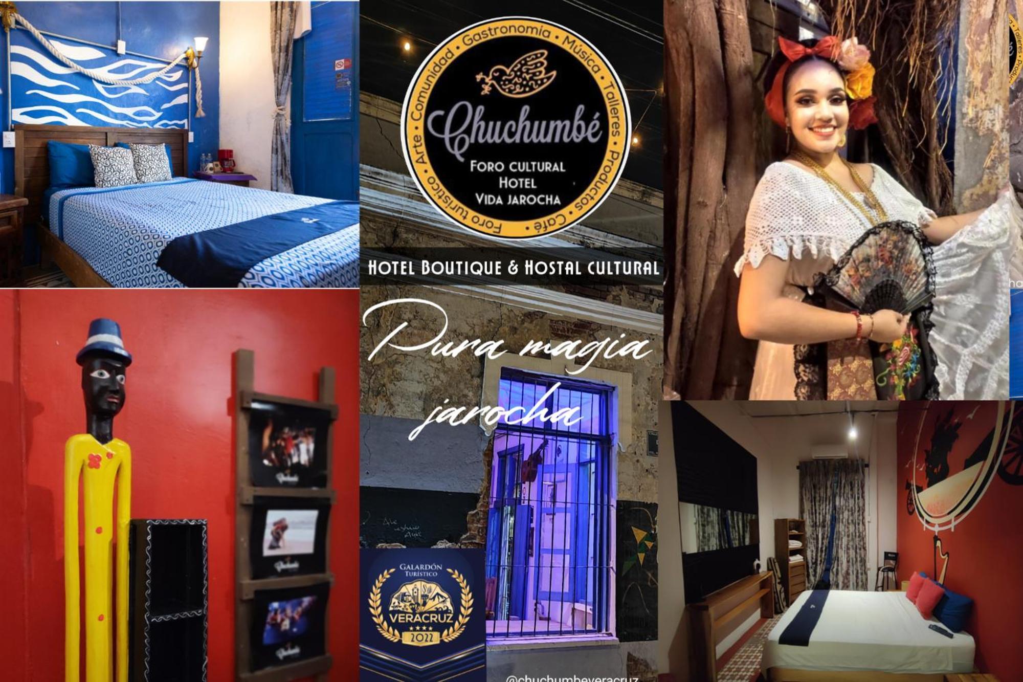 Chuchumbe Hotel & Hostal 韦拉克鲁斯 外观 照片